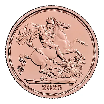 2025 Sovereign Gold Bullion Coin 2025 Sovereign Gold Bullion Coin Reverse