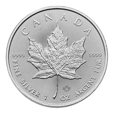 Maple 1oz Silver Bullion Coin Best Value Reverse