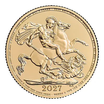 2027 Sovereign Gold Bullion Coin Reverse