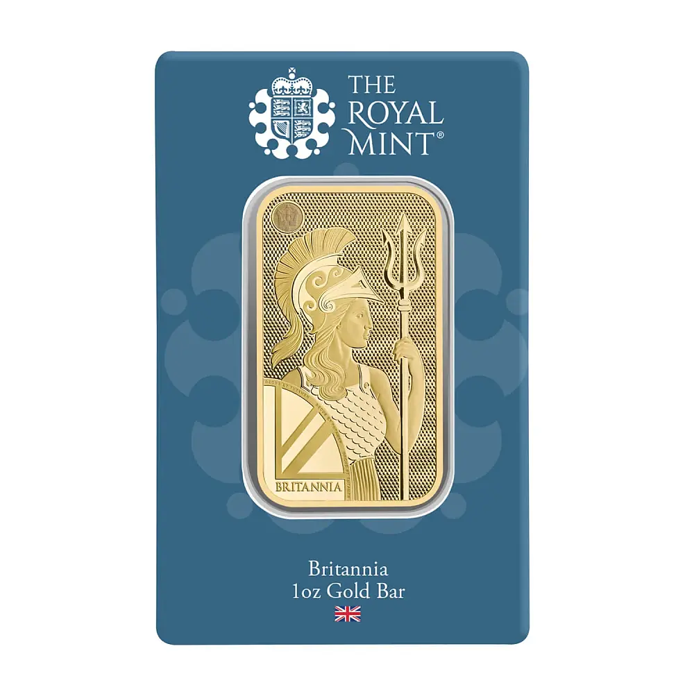 1oz The Royal Mint Gold Minted Bar